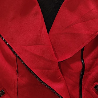 Red Moto Jacket