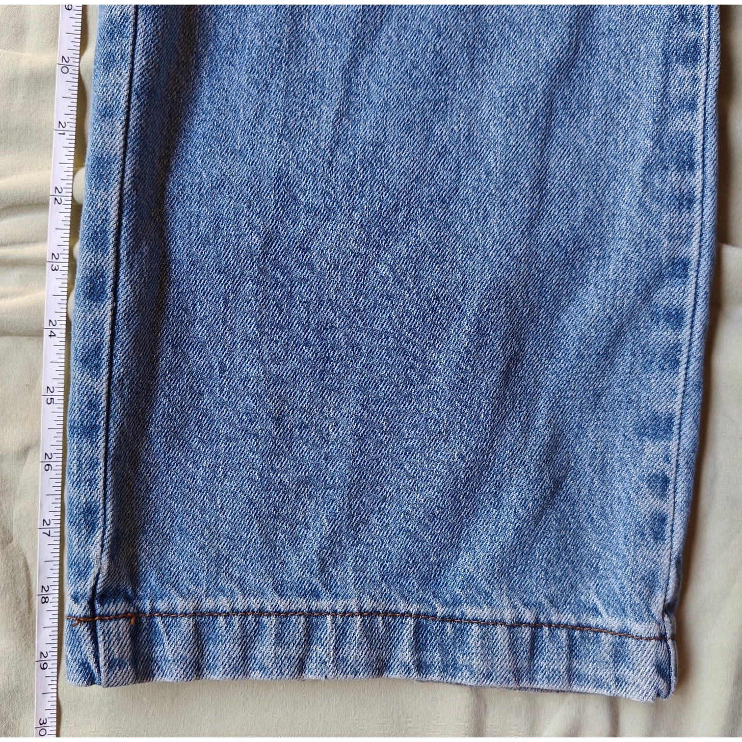 Light Wash Carpenter Jeans With Cargo Pockets