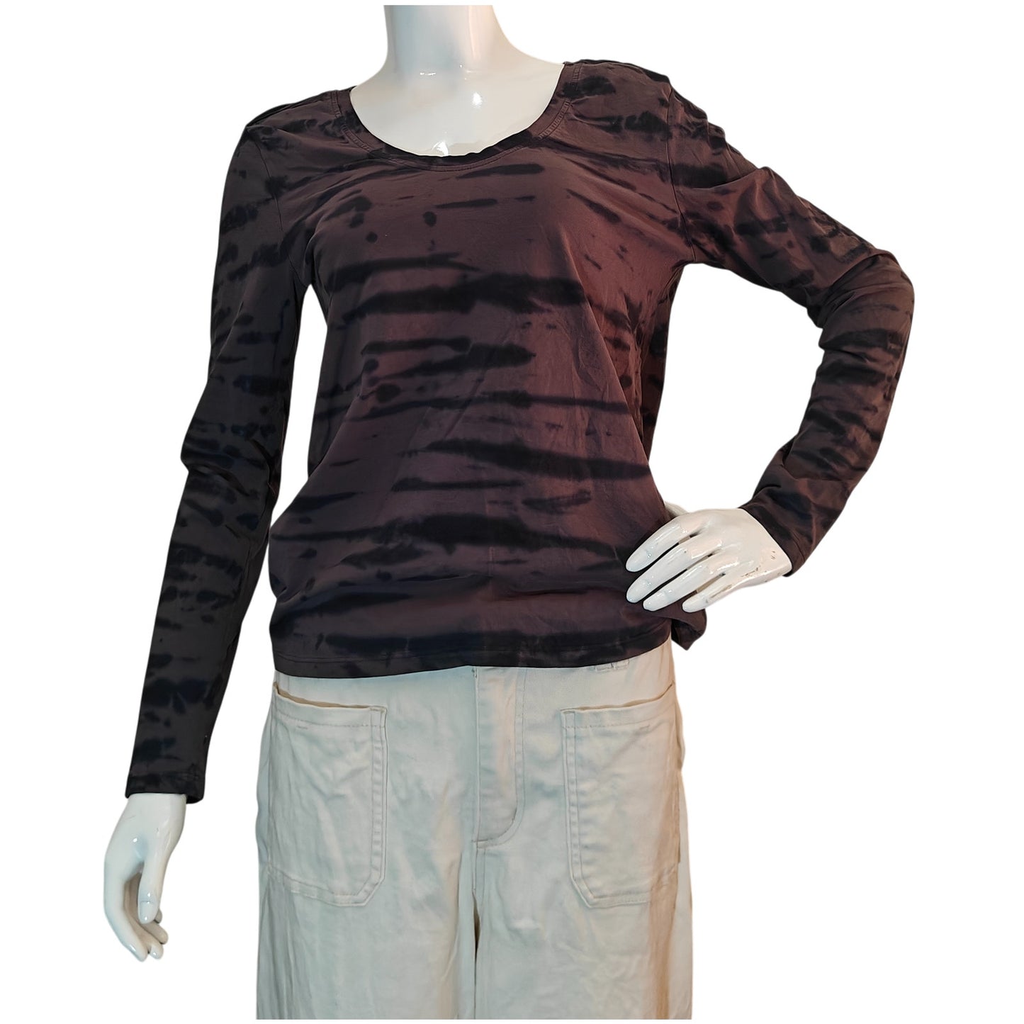 Organic Cotton Tie-Dye Long-Sleeve Tee