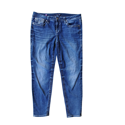 Chelsea Mid Rise Skinny Jeans