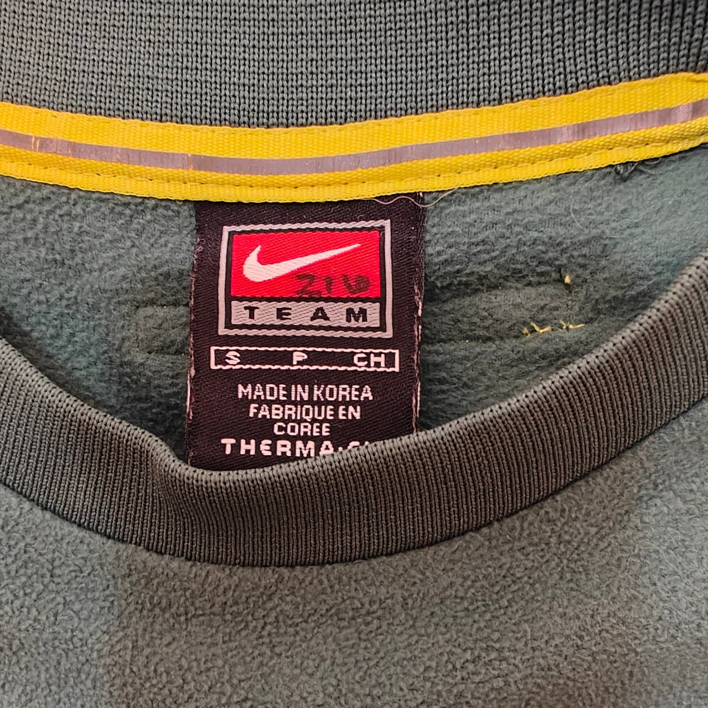 Green Oregon Ducks Vintage Fleece Pullover
