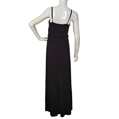 Black Tiered Bodice Maxi Dress NWT