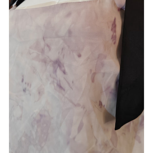 Pink Tie-Dye Bow Strap Tank Top