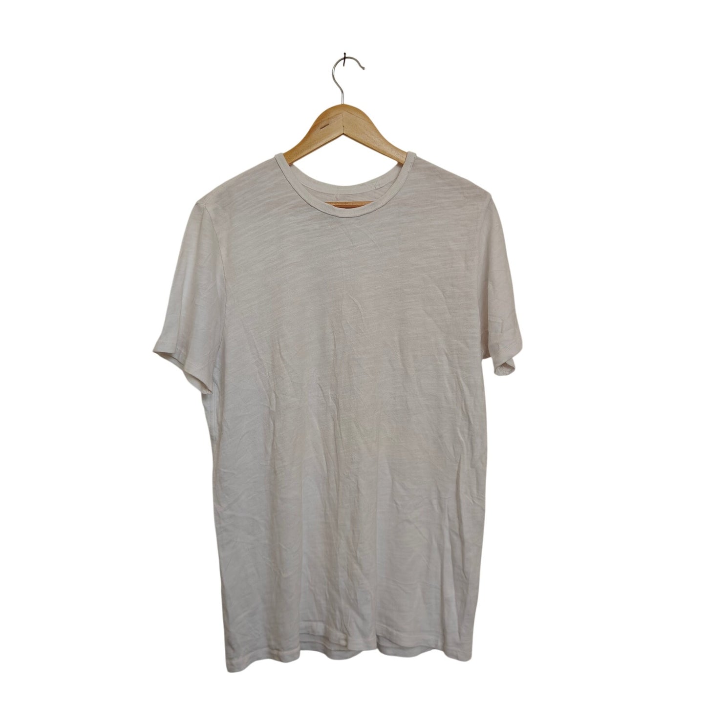 White Slub Tee Shirt