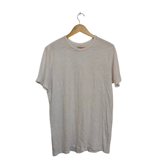 White Slub Tee Shirt