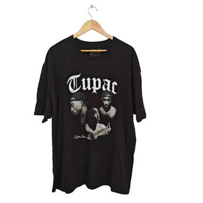 Tupac Shakur Black Graphic Tee