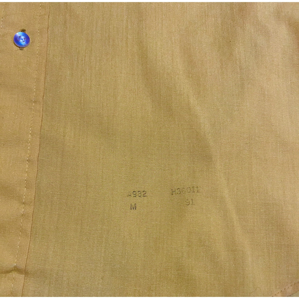 Vintage 70s Button Down Shirt in Yellow