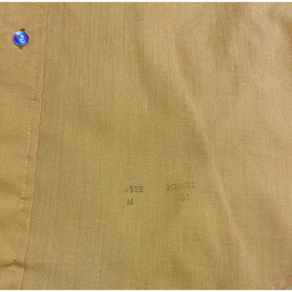 Vintage 70s Button Down Shirt in Yellow