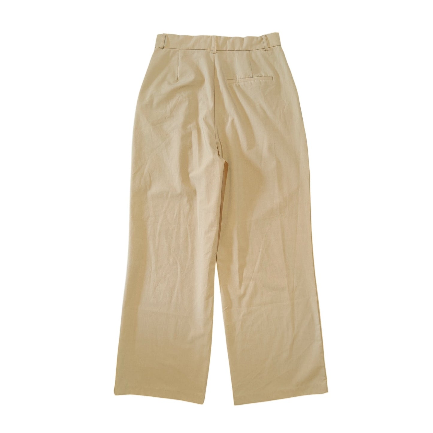Khaki Wide Leg Pants