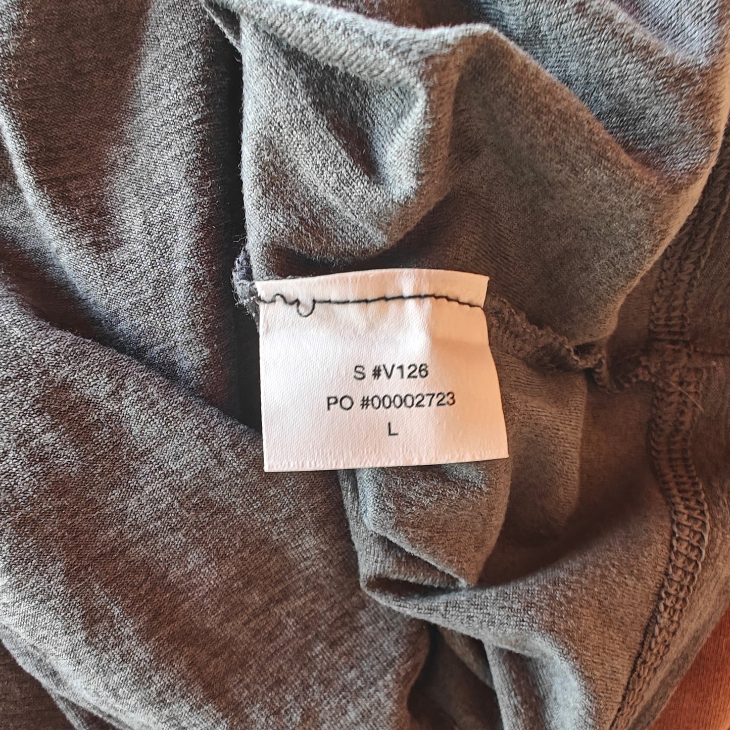 Charcoal Gray Performance Tee Shirt