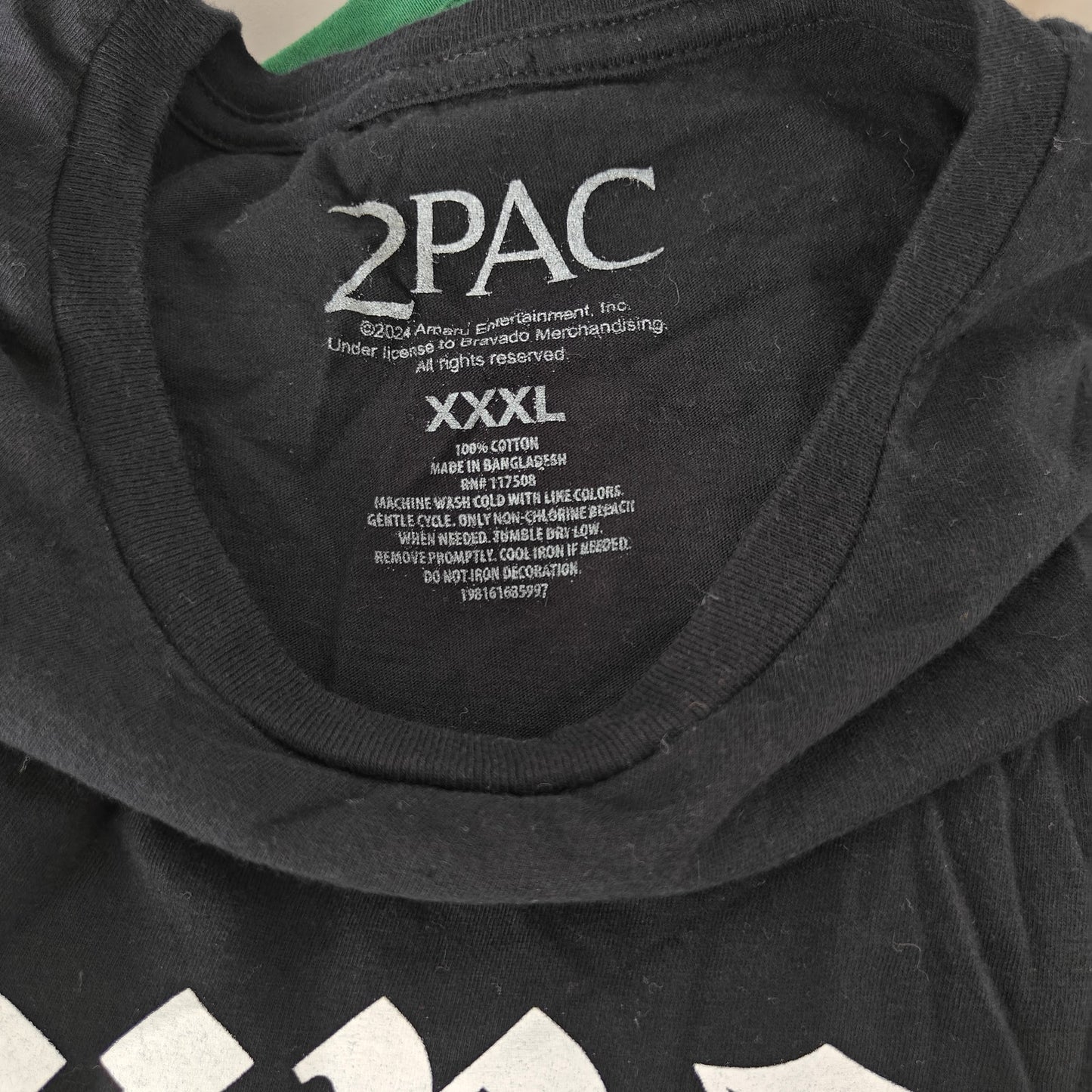 Tupac Shakur Black Graphic Tee