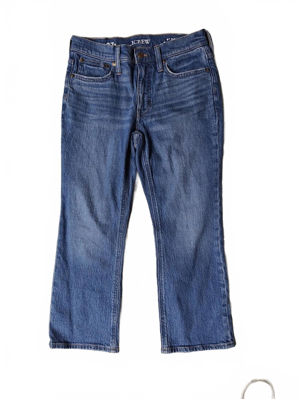 9" Demi Boot Crop Jeans