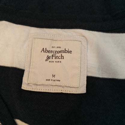 Striped Navy and White Pocket Tee