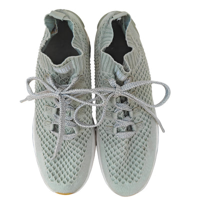 Gray Knit Runner Shoes