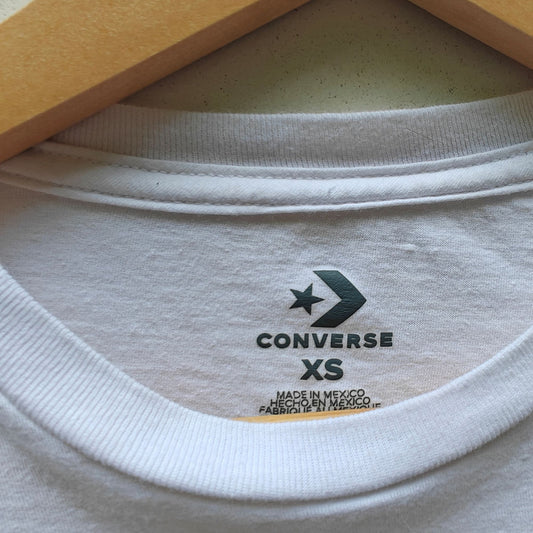 Chuck Taylor All Star Logo White Graphic Tee