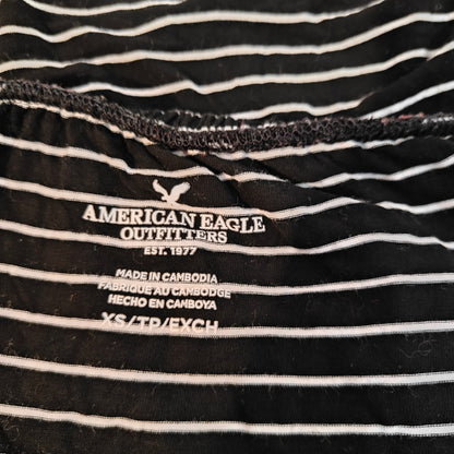 Striped Off Shoulder Top
