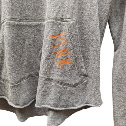 Gray Texas Longhorns Quarter Zip with Orange Detail