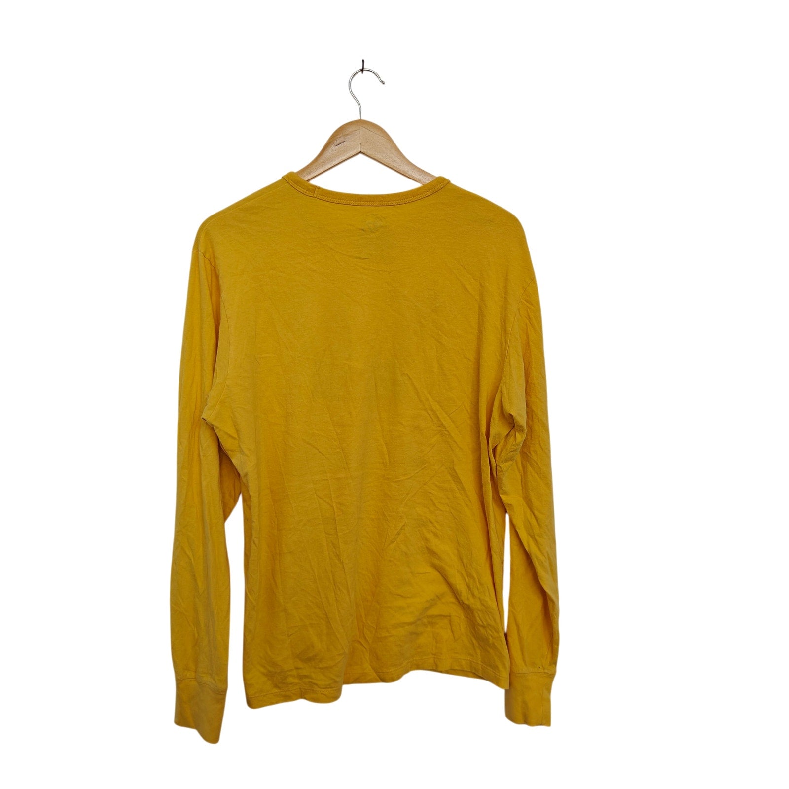 47 Brand Washington Huskies W Logo Yellow Long Sleeve Shirt Men’s M Tee