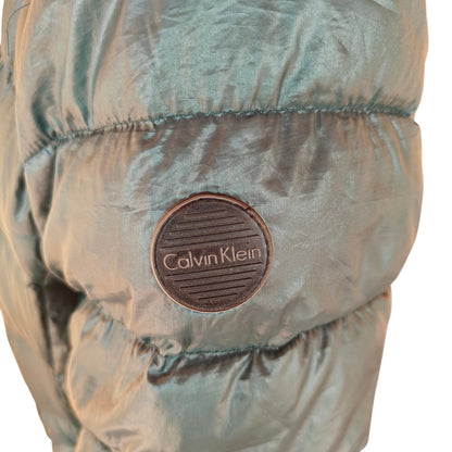 Green Packable Down Puffer Jacket