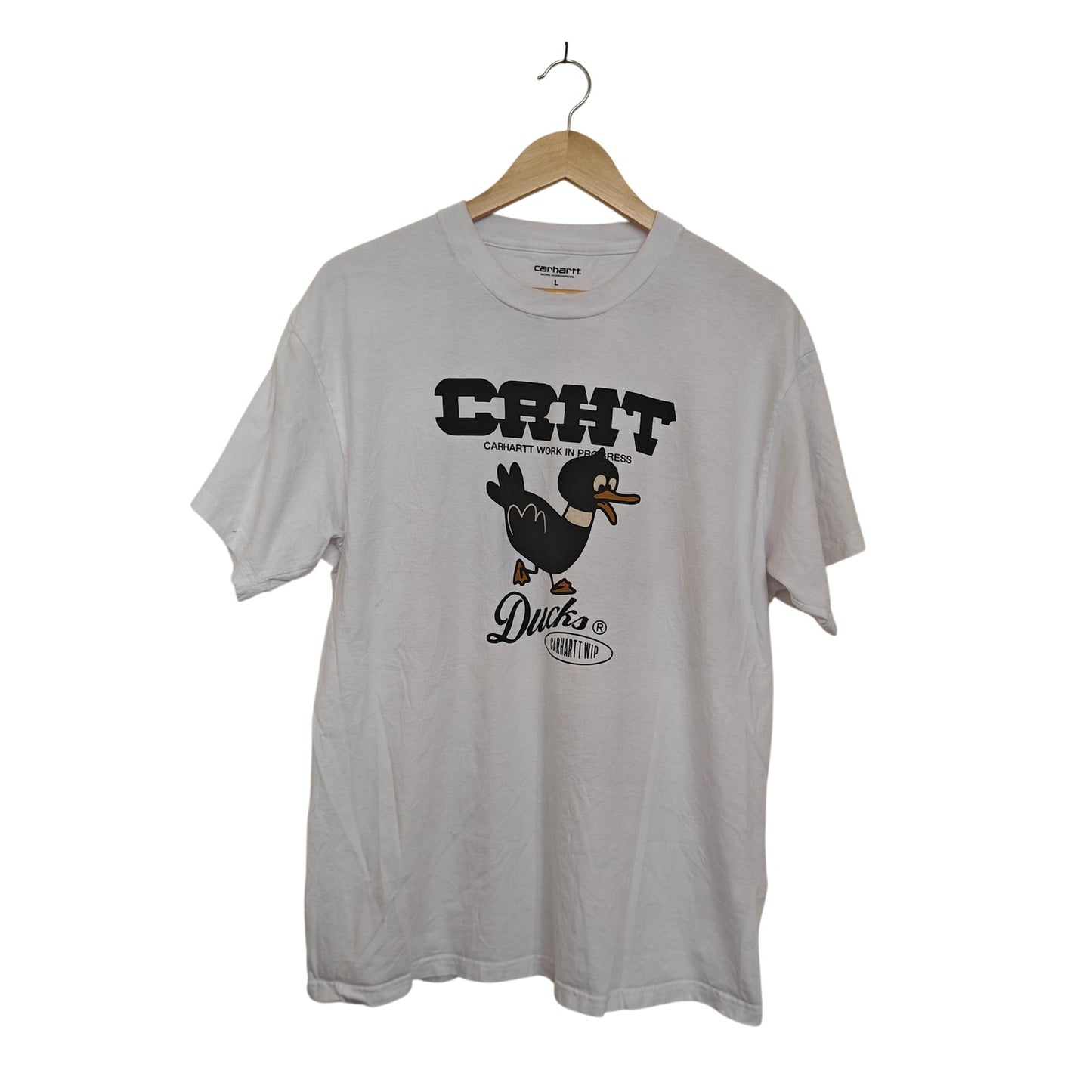 White Ducks Graphic T Shirt
