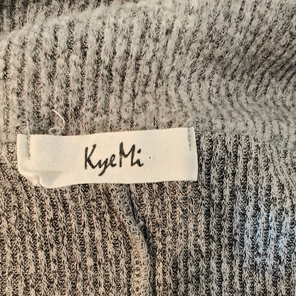 Ribbed Cowl Neck Tunic Sweater