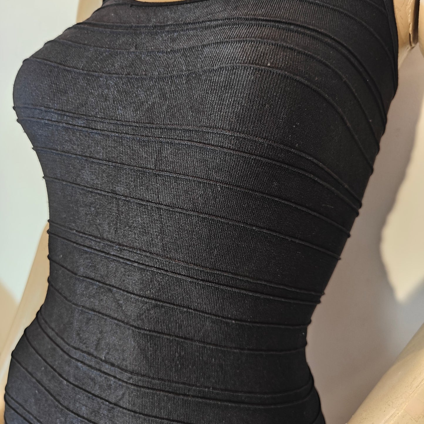 Black Bandage Bodycon Mini Dress