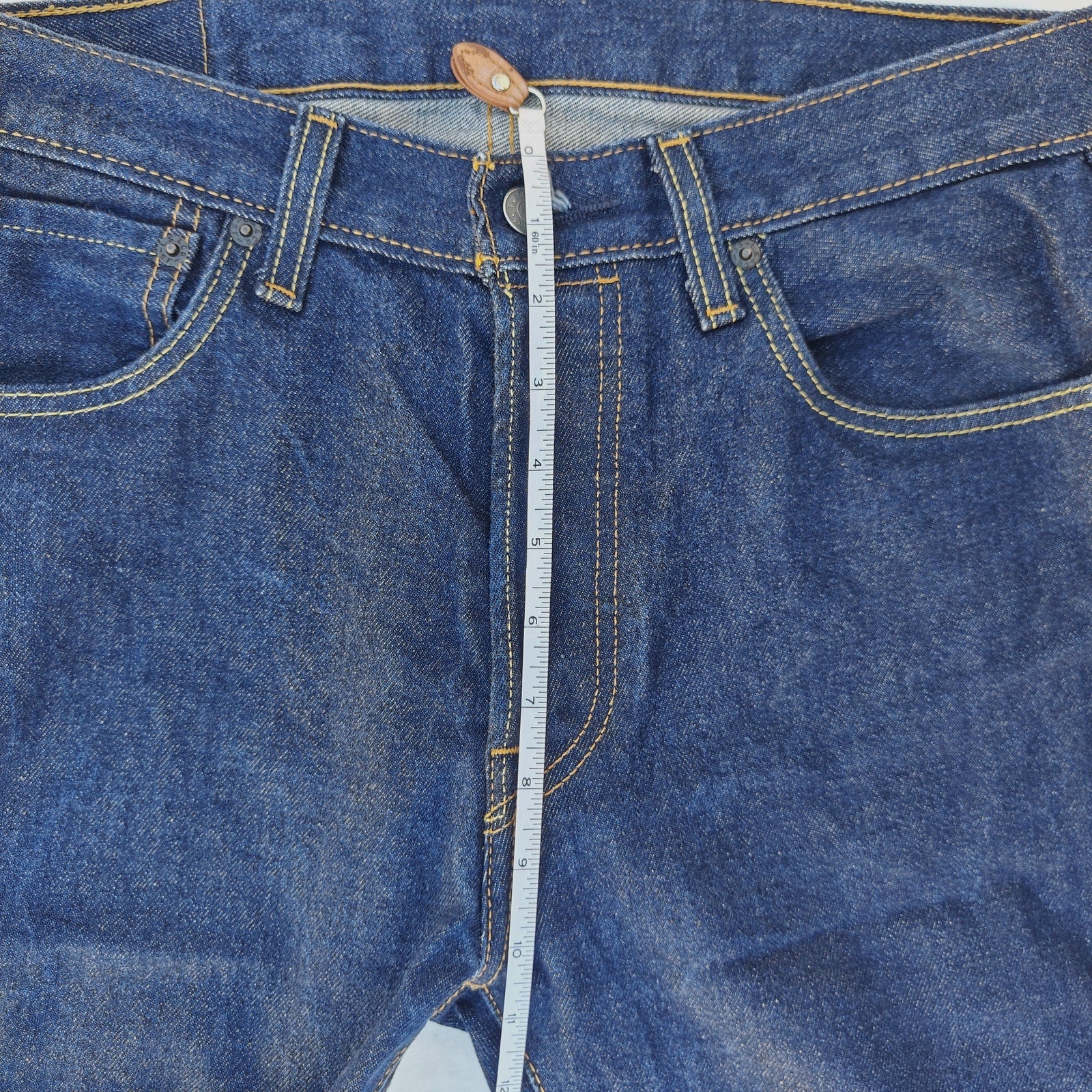 501 Original Button Fly Dark Wash Jeans W30 L30