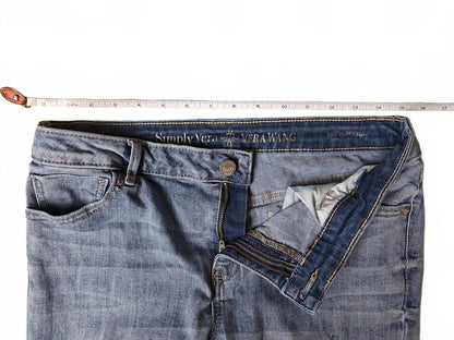 Roll Cuff Capri Jeans Size 10