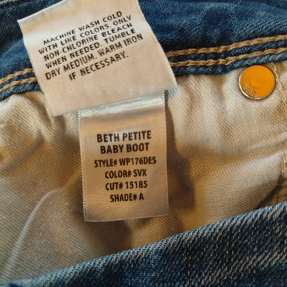 Beth Petite Baby Boot Light Wash Jeans