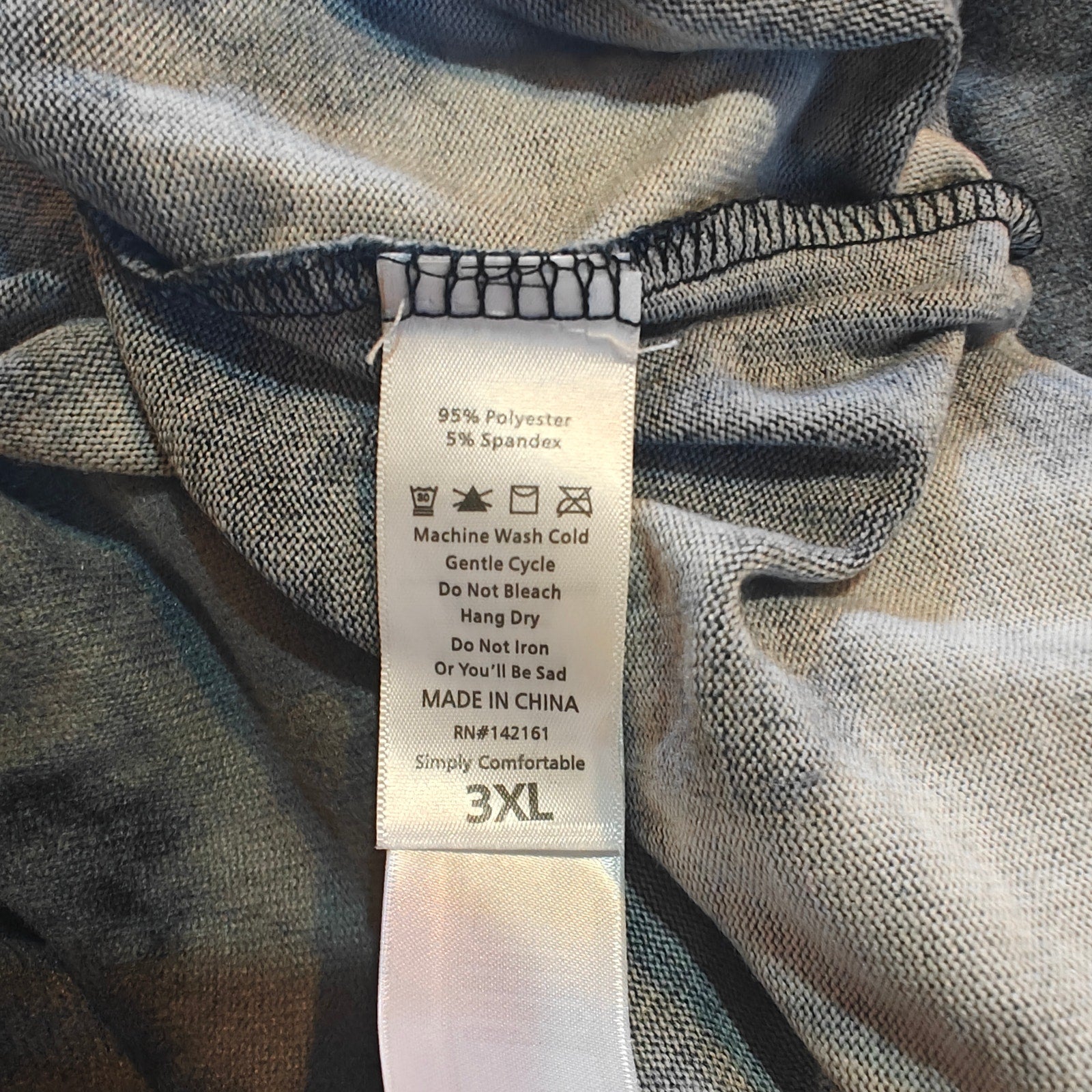 Black and Gray Tie Dye Hoodie