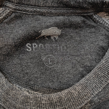 Charcoal Crewneck Logo Sweatshirt