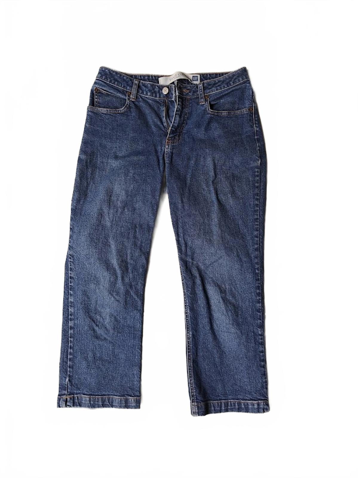 Bootcut Stretch Cropped Jeans Size 6