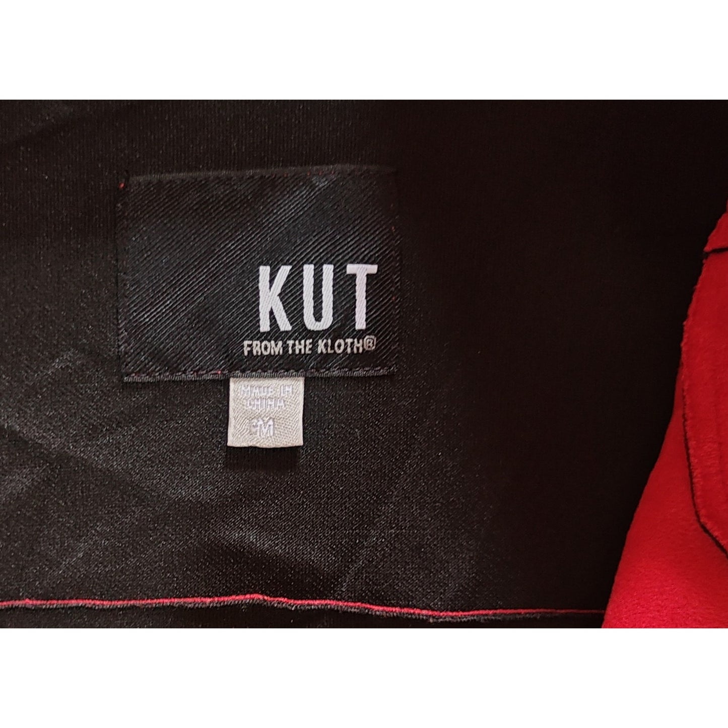 Red Moto Jacket