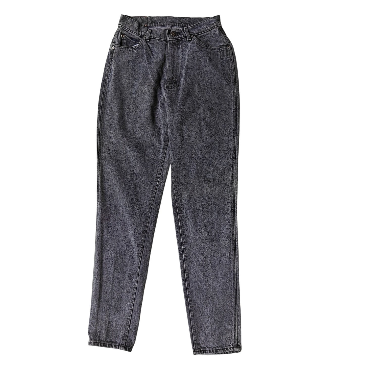 Vintage High Rise Mom Style Tapered Jeans