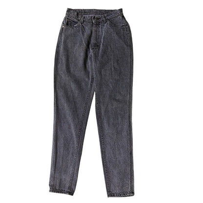 Vintage High Rise Mom Style Tapered Jeans