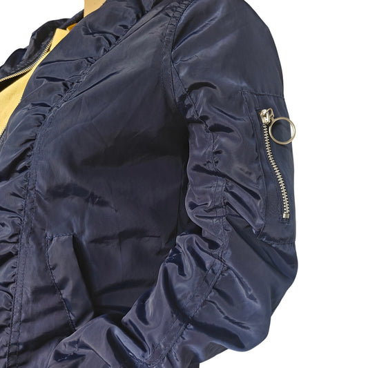 Navy Bomber Jacket
