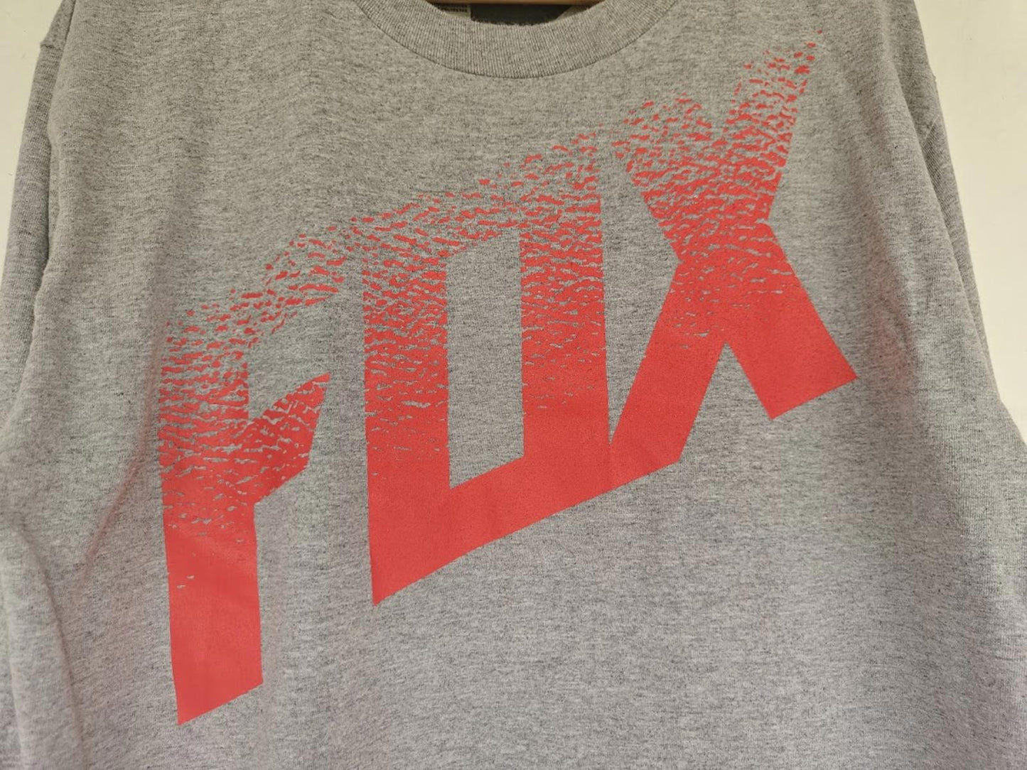 Heather Gray Long-Sleeve Logo Tee
