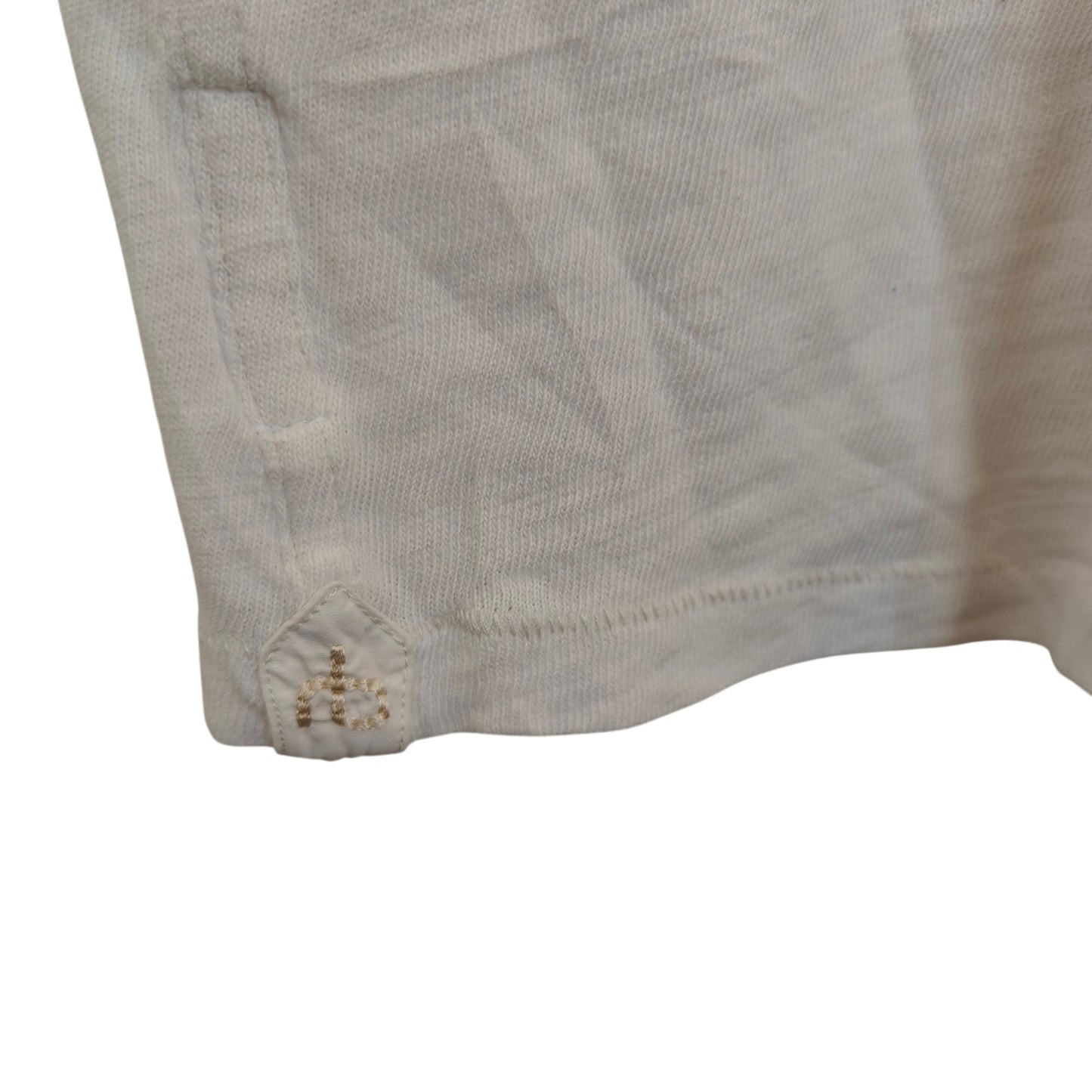 White Slub Tee Shirt