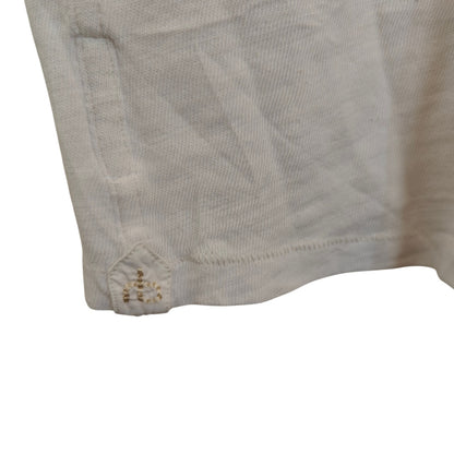 White Slub Tee Shirt