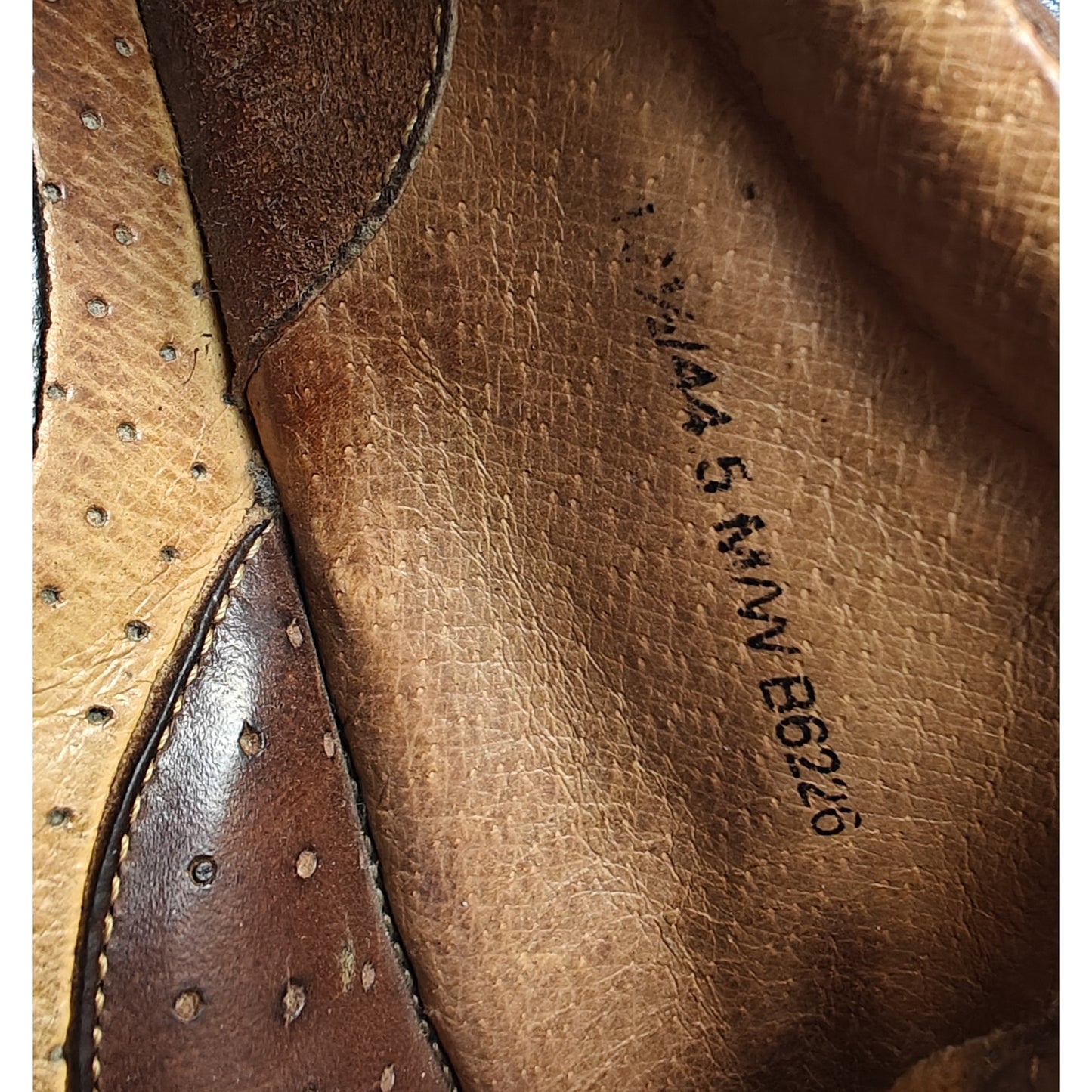 Brown Leather Oxford Shoes