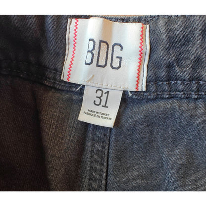 Black Wide Leg Cargo Pants
