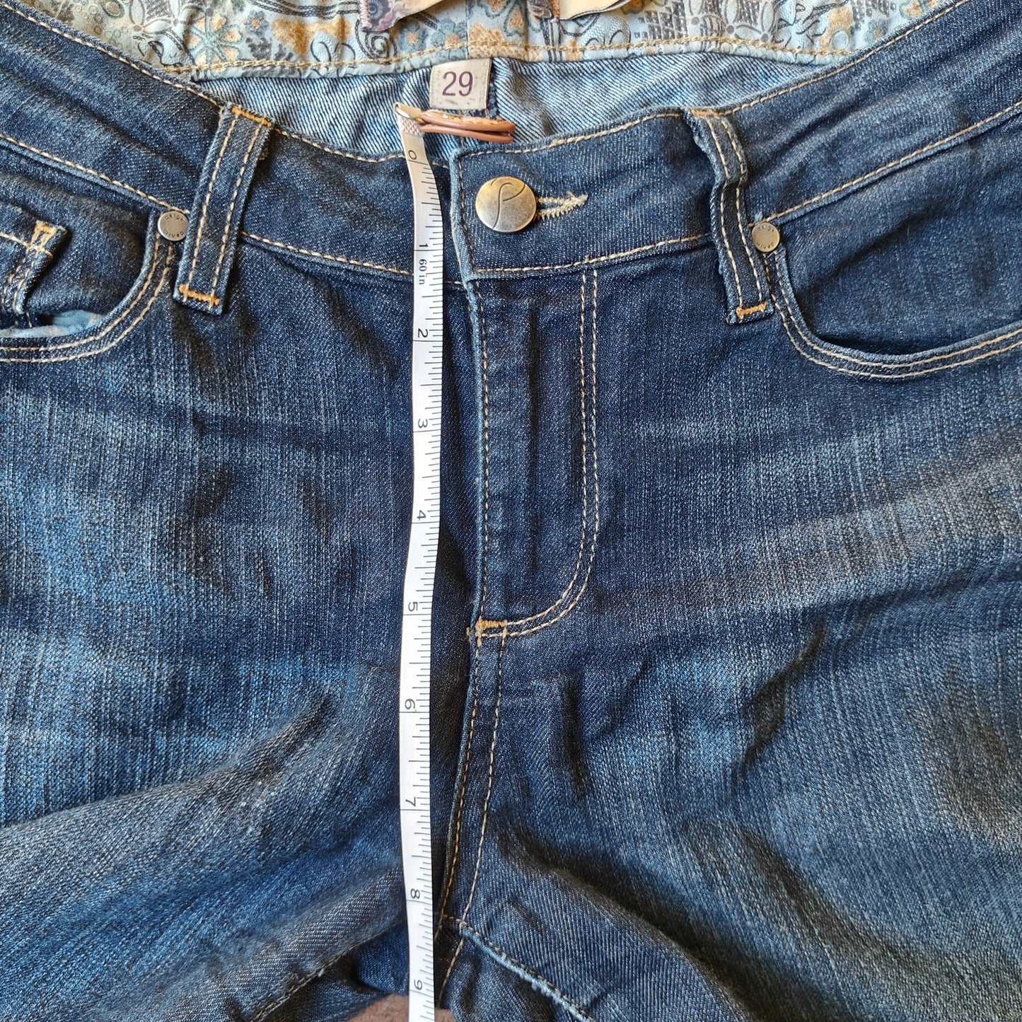 Dark Wash Skyline Straight Leg Jeans