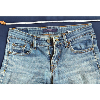 518 Low Rise Medium Wash Bootcut Jeans