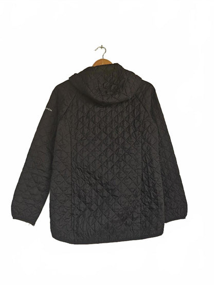 Black Omni Heat Quilted Jacket
