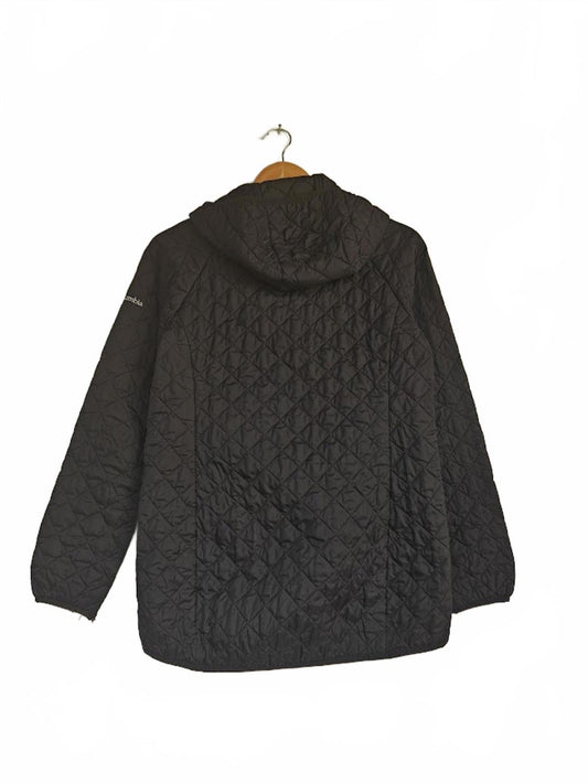 Black Omni Heat Quilted Jacket