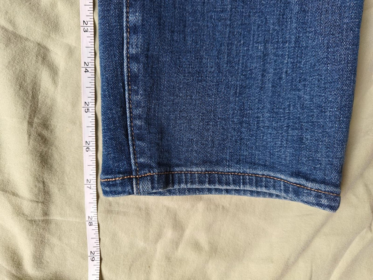 Hayden Medium Wash Skinny Jeans Size 14