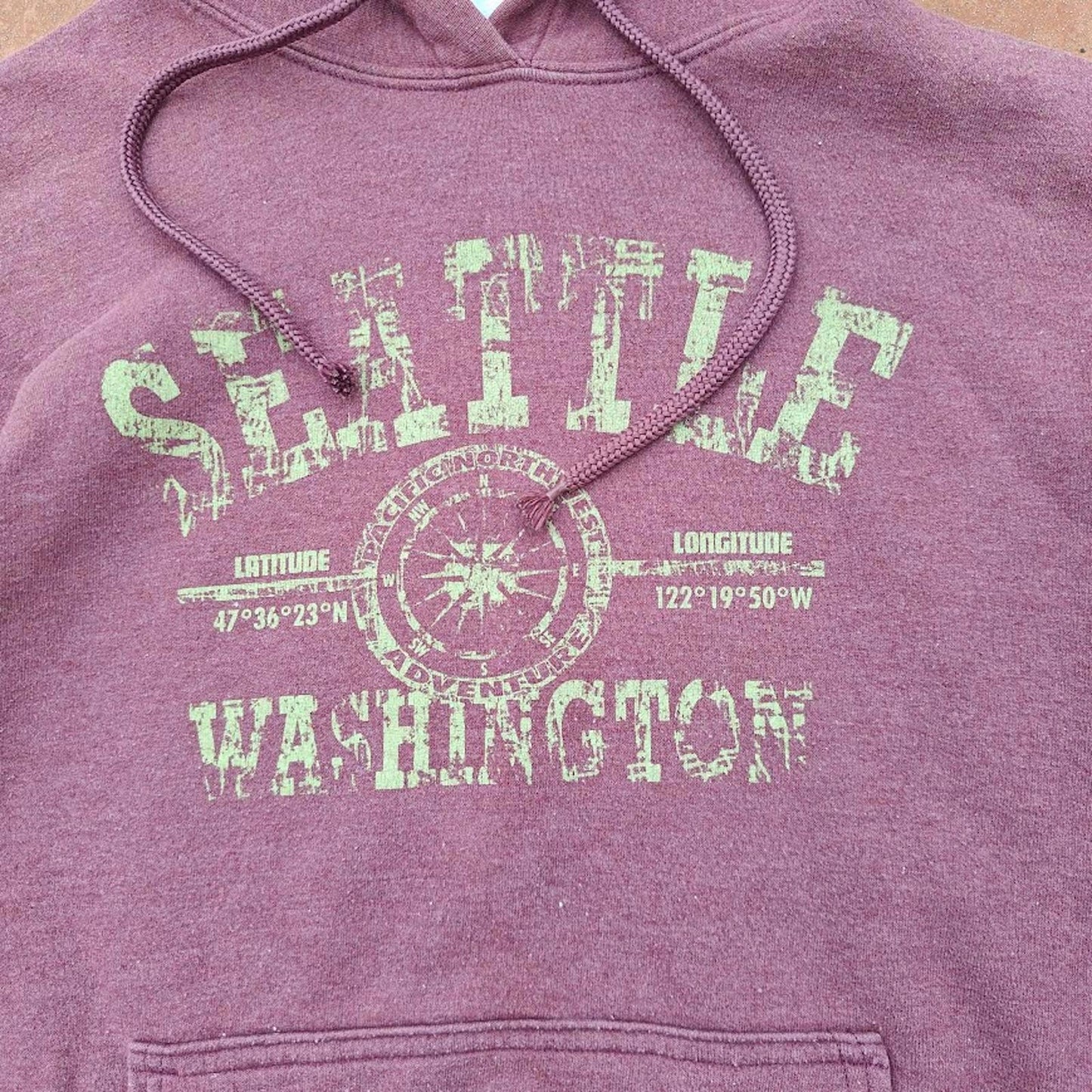 Purple Seattle Washington Hoodie