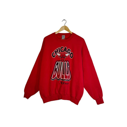 Vintage Chicago Bulls Red Crewneck Sweatshirt