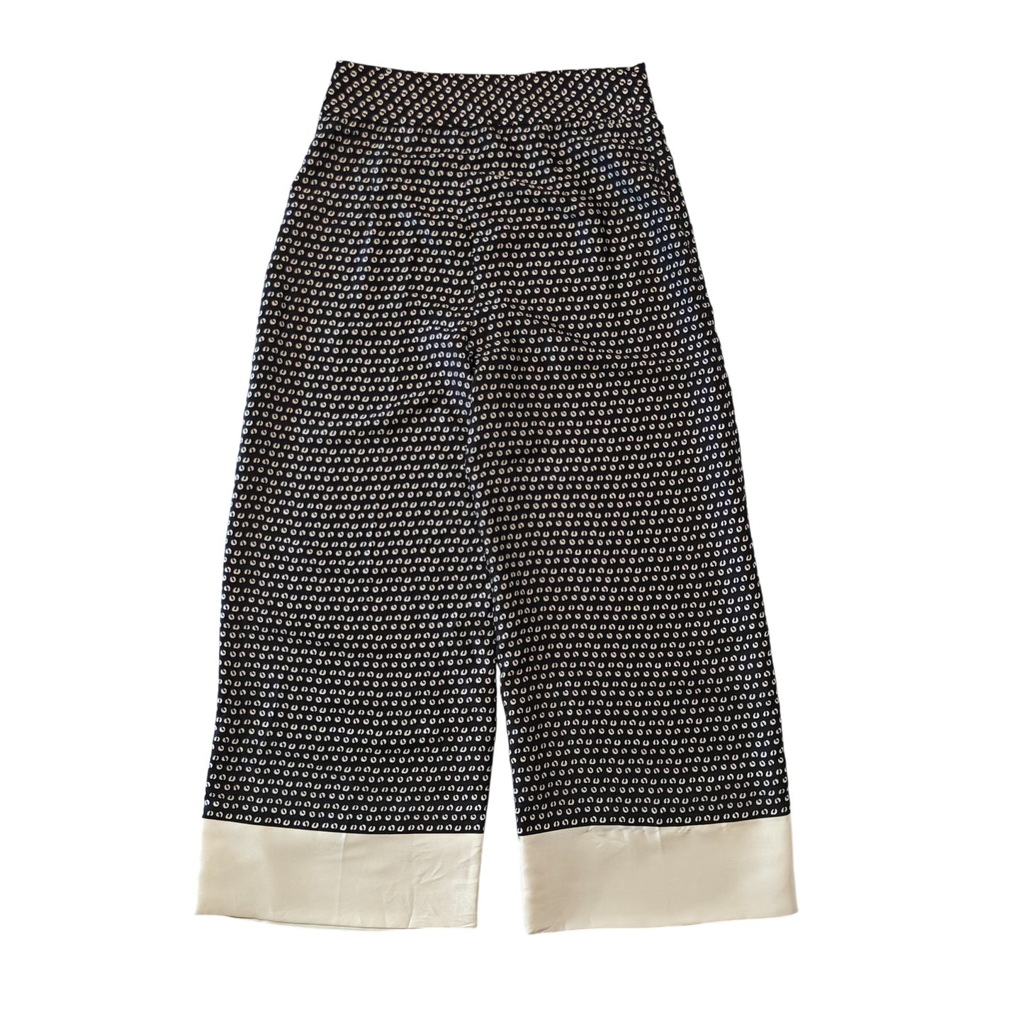 Black and White Print Culottes