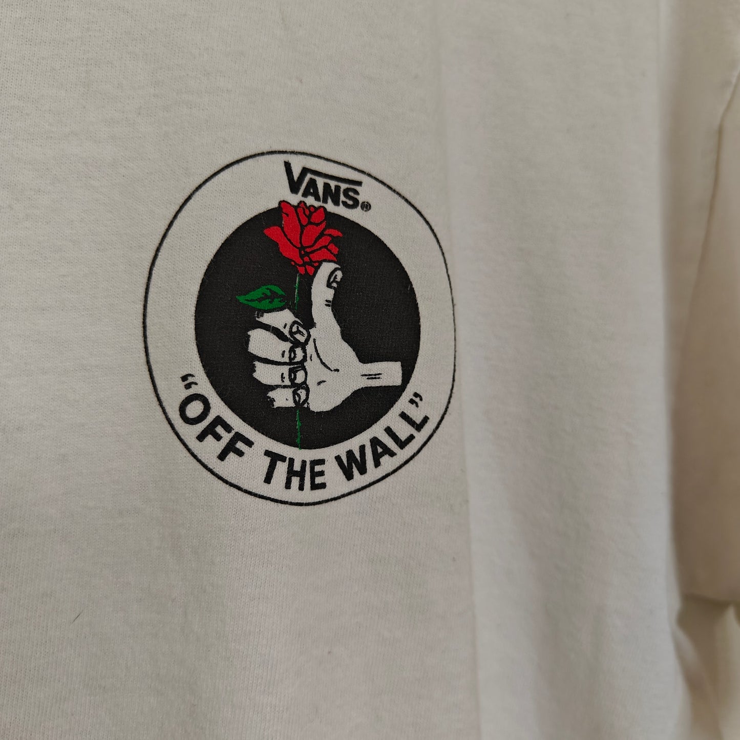 Off The Wall Rose Graphic T Shirt